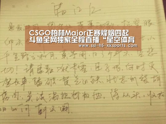 CSGO柏林Major正赛烽烟四起 斗鱼全网独家全程直播“星